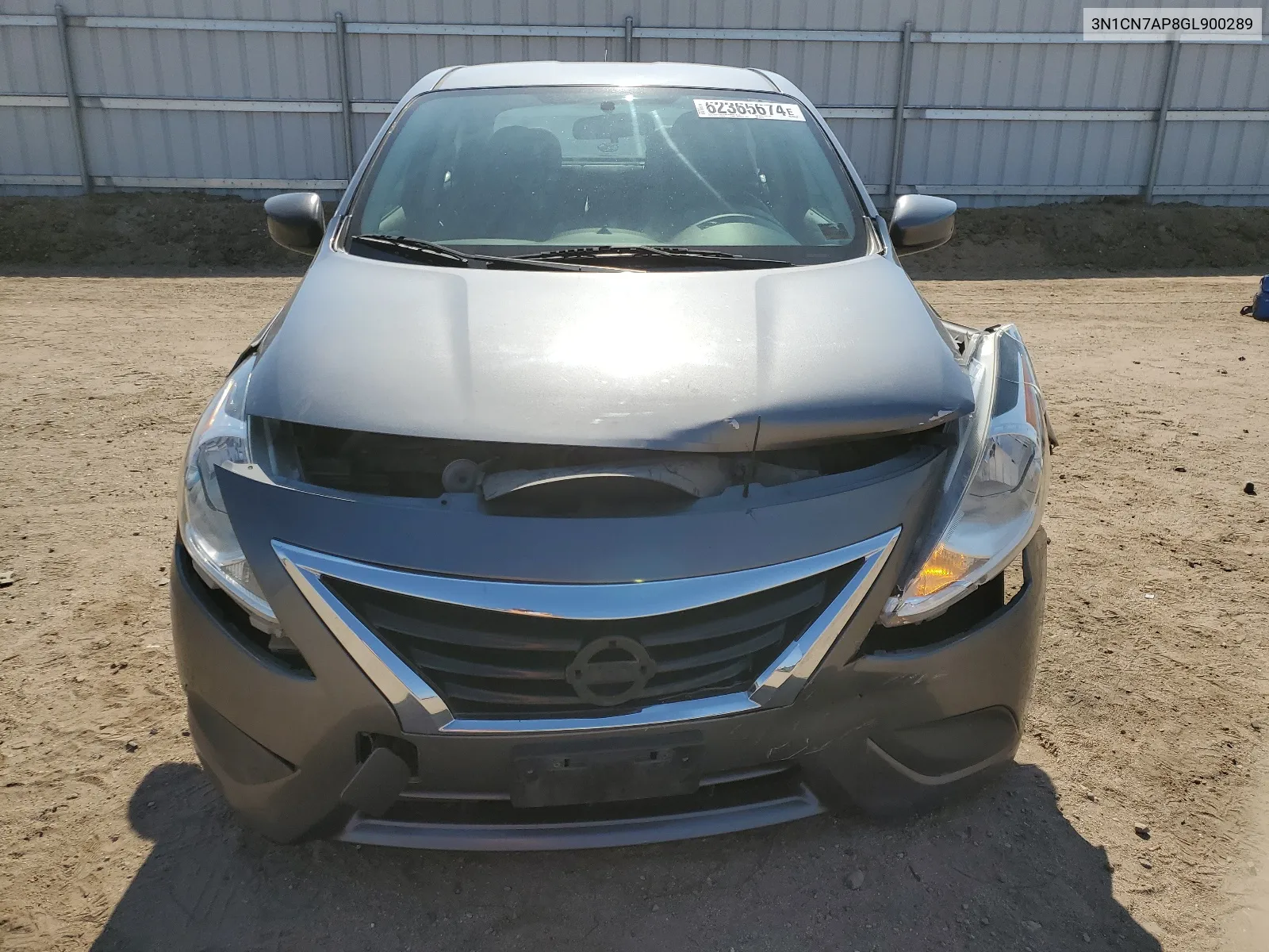 2016 Nissan Versa S VIN: 3N1CN7AP8GL900289 Lot: 62365674