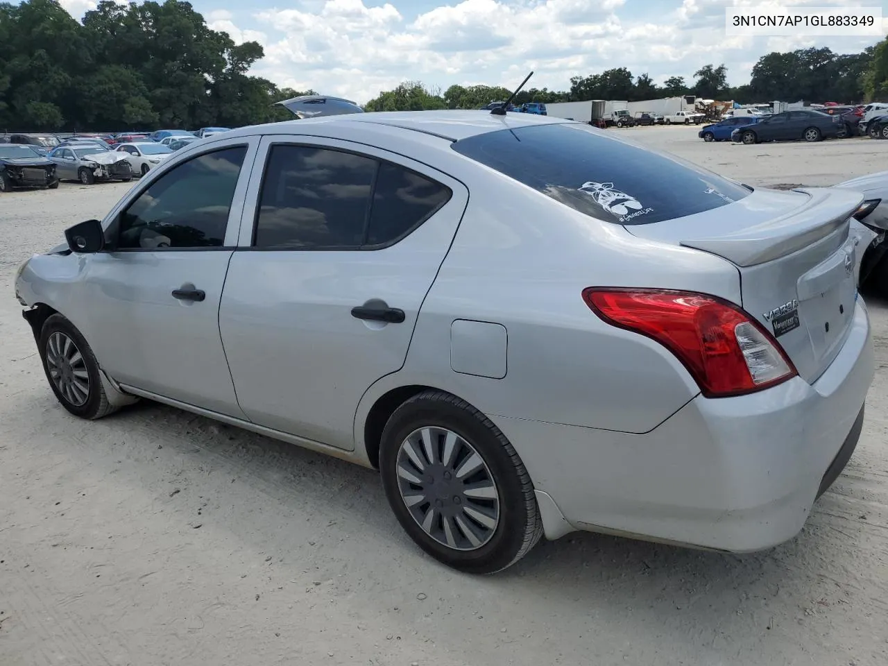 3N1CN7AP1GL883349 2016 Nissan Versa S