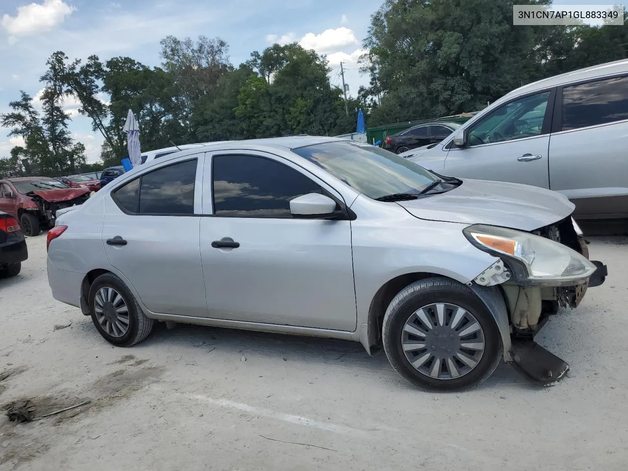 3N1CN7AP1GL883349 2016 Nissan Versa S