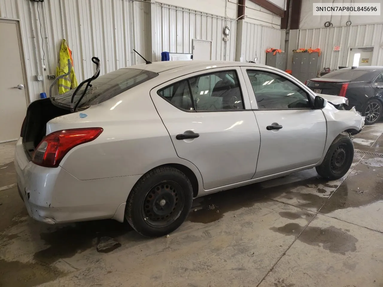 2016 Nissan Versa S VIN: 3N1CN7AP8GL845696 Lot: 63077624