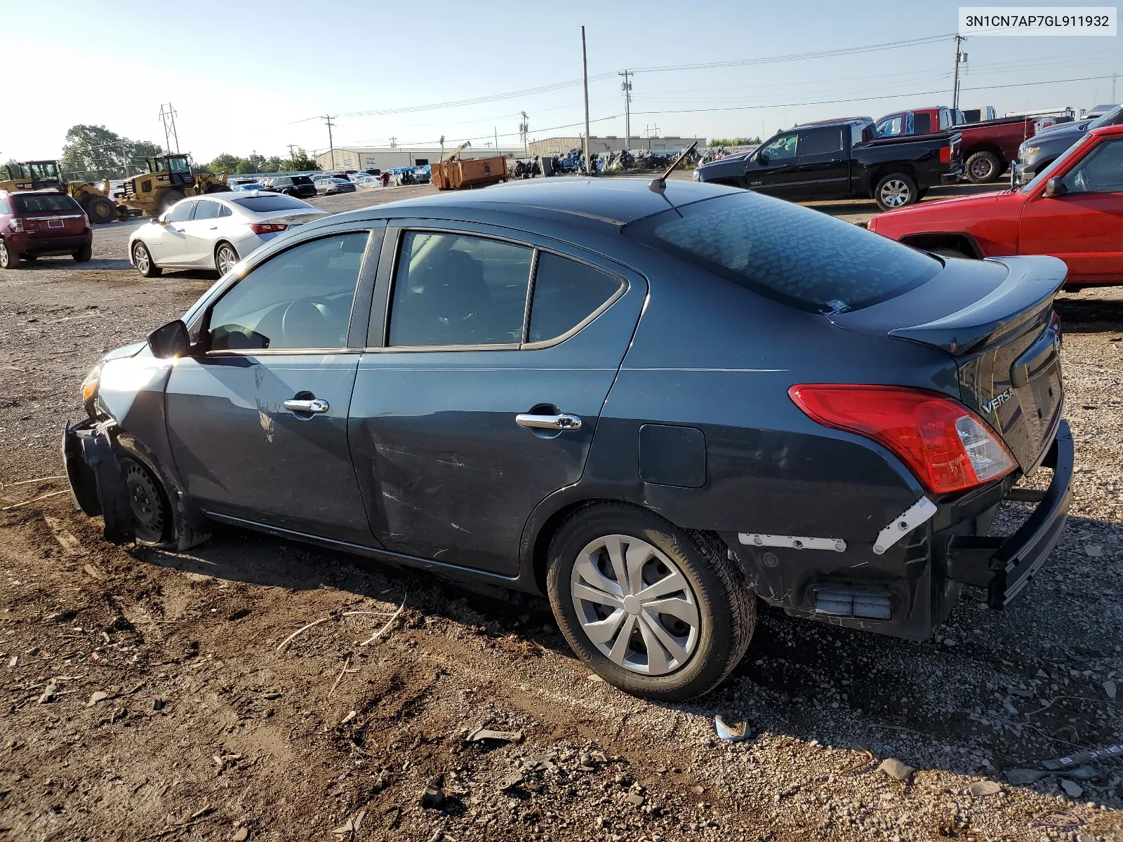 3N1CN7AP7GL911932 2016 Nissan Versa S