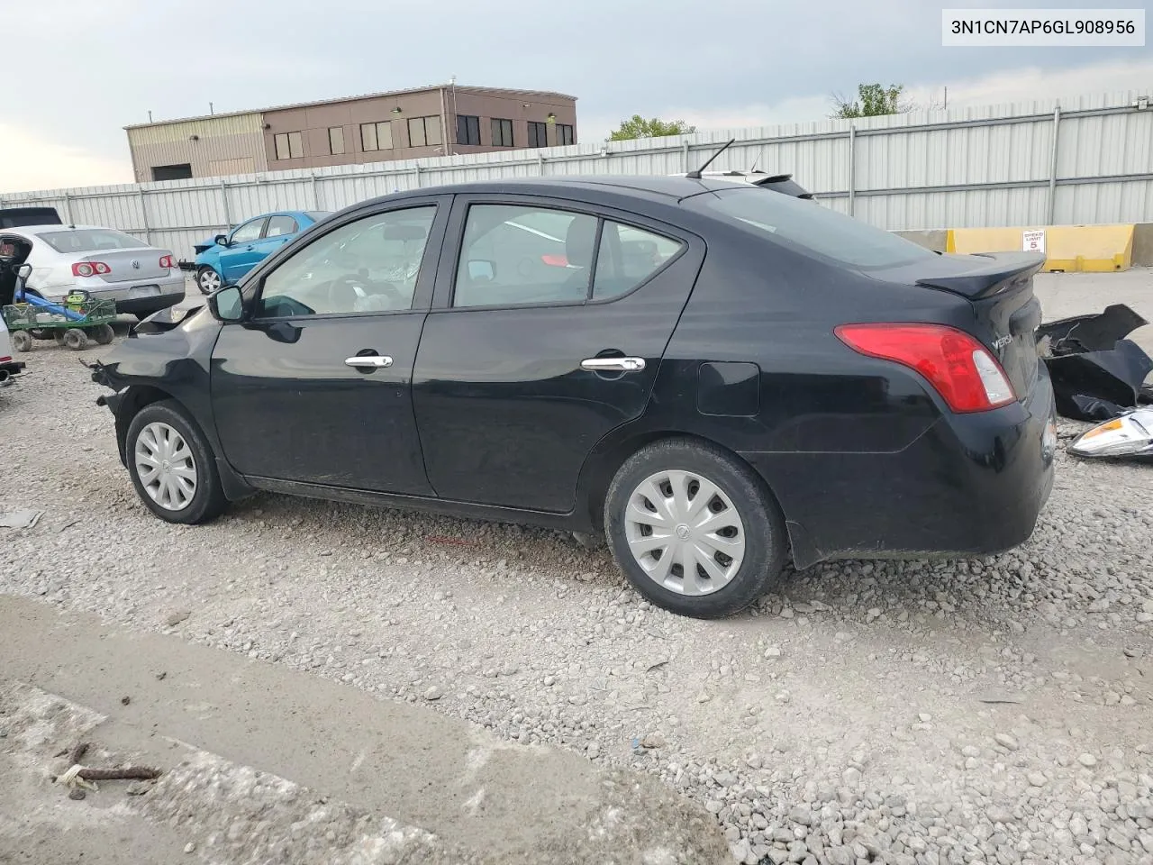 2016 Nissan Versa S VIN: 3N1CN7AP6GL908956 Lot: 64897344