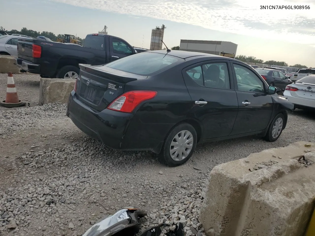 2016 Nissan Versa S VIN: 3N1CN7AP6GL908956 Lot: 64897344