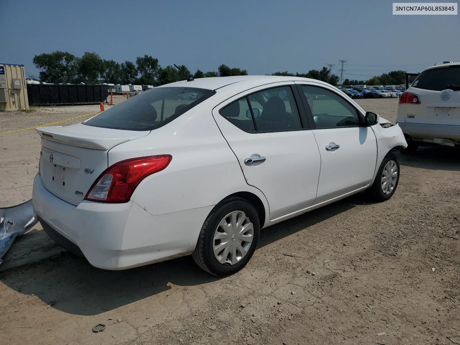 3N1CN7AP6GL853845 2016 Nissan Versa S