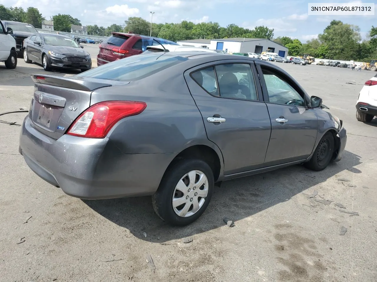 3N1CN7AP6GL871312 2016 Nissan Versa S