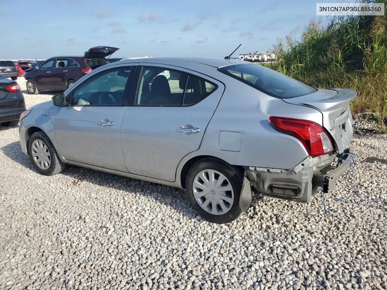 3N1CN7AP3GL855360 2016 Nissan Versa S