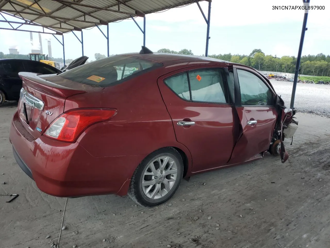 3N1CN7APXGL897900 2016 Nissan Versa S