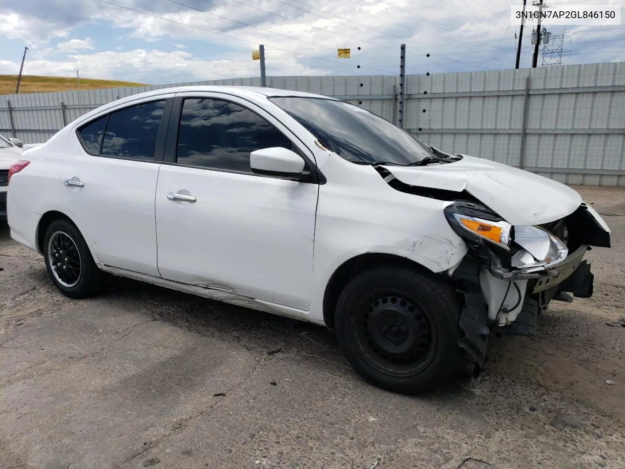 3N1CN7AP2GL846150 2016 Nissan Versa S