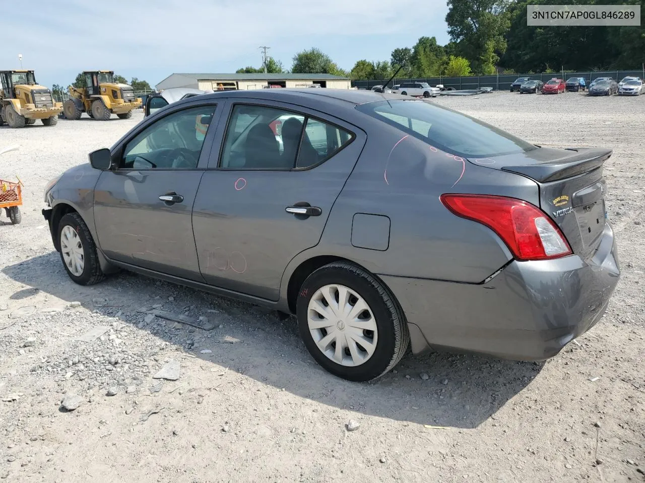 3N1CN7AP0GL846289 2016 Nissan Versa S