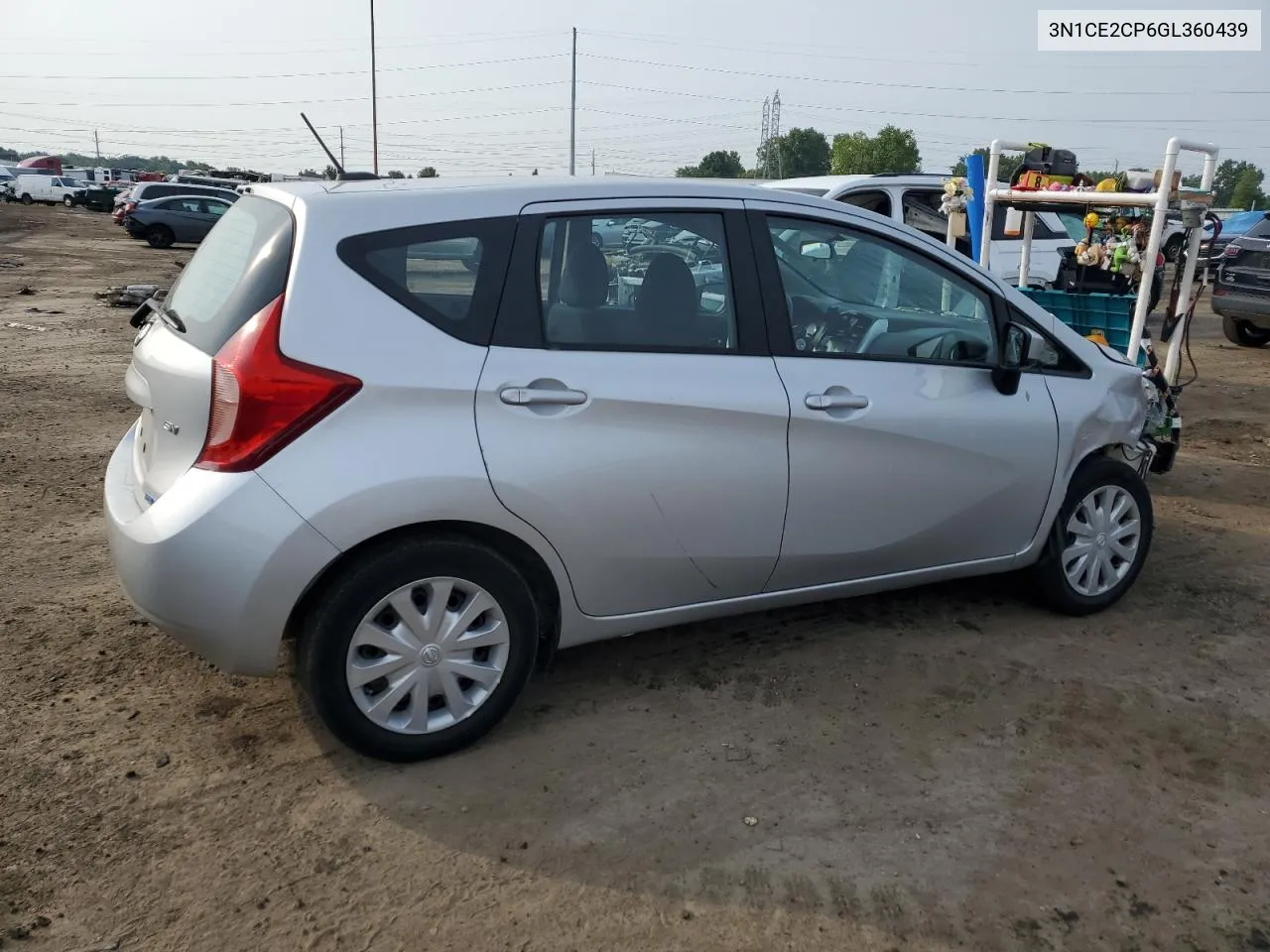 2016 Nissan Versa Note S VIN: 3N1CE2CP6GL360439 Lot: 66861334