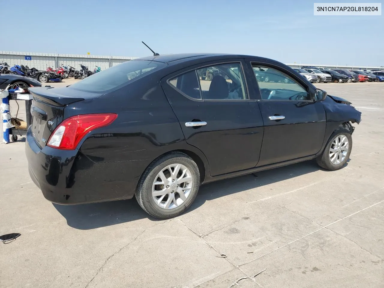 2016 Nissan Versa S VIN: 3N1CN7AP2GL818204 Lot: 66976624