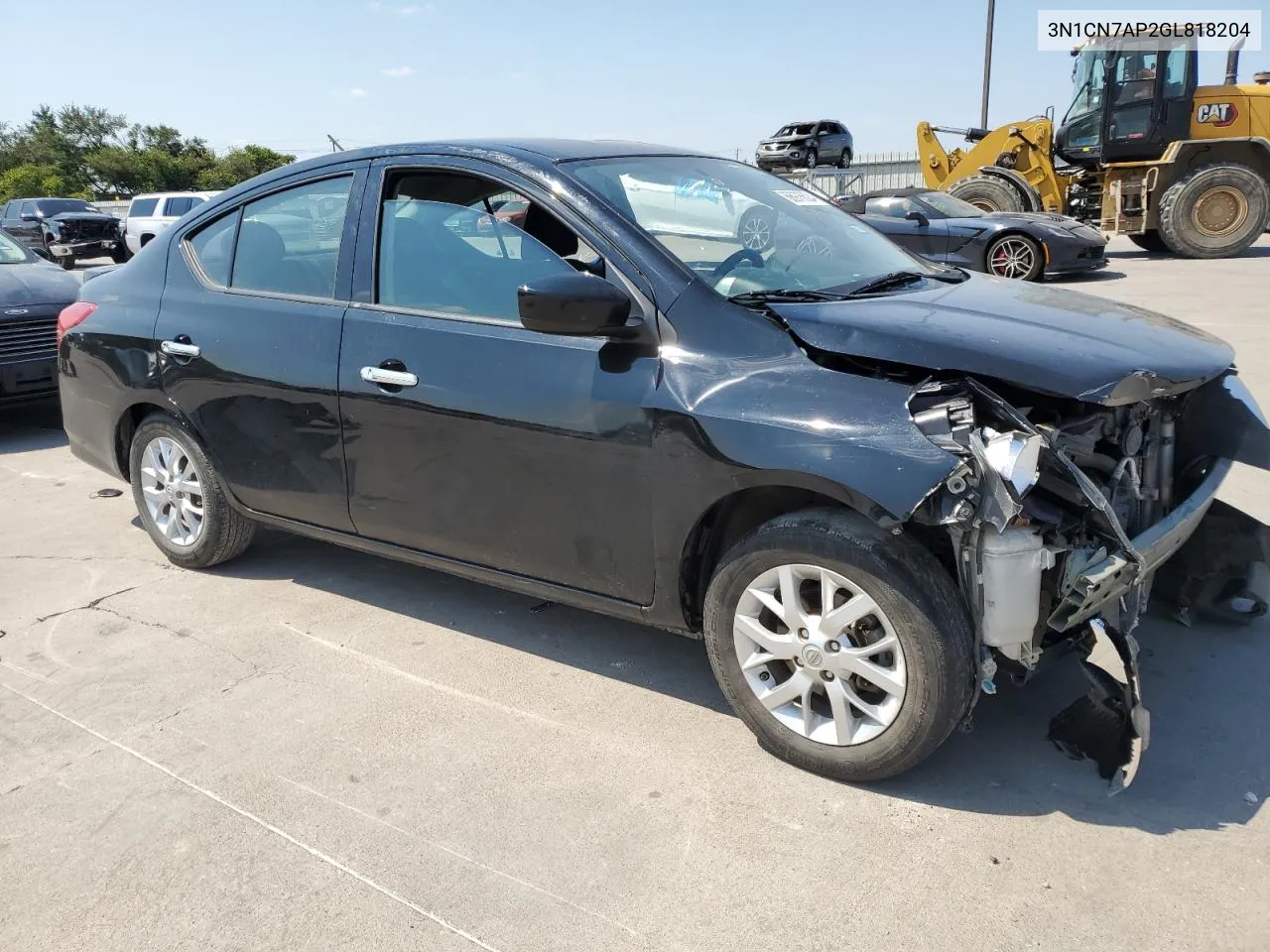 2016 Nissan Versa S VIN: 3N1CN7AP2GL818204 Lot: 66976624