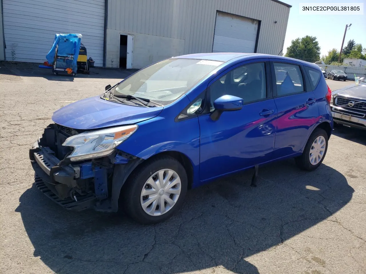 2016 Nissan Versa Note S VIN: 3N1CE2CP0GL381805 Lot: 67153054