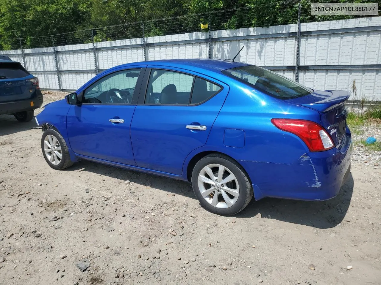 2016 Nissan Versa S VIN: 3N1CN7AP1GL888177 Lot: 67240304