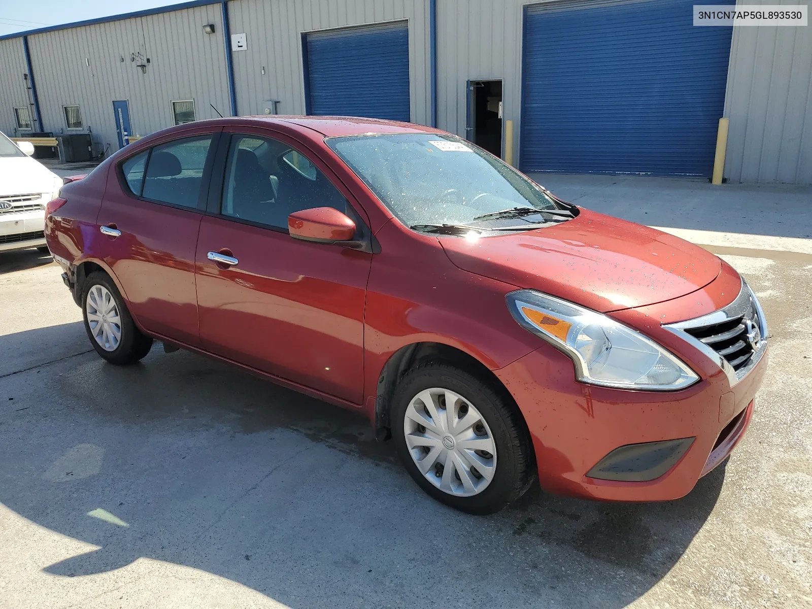 2016 Nissan Versa S VIN: 3N1CN7AP5GL893530 Lot: 67513544