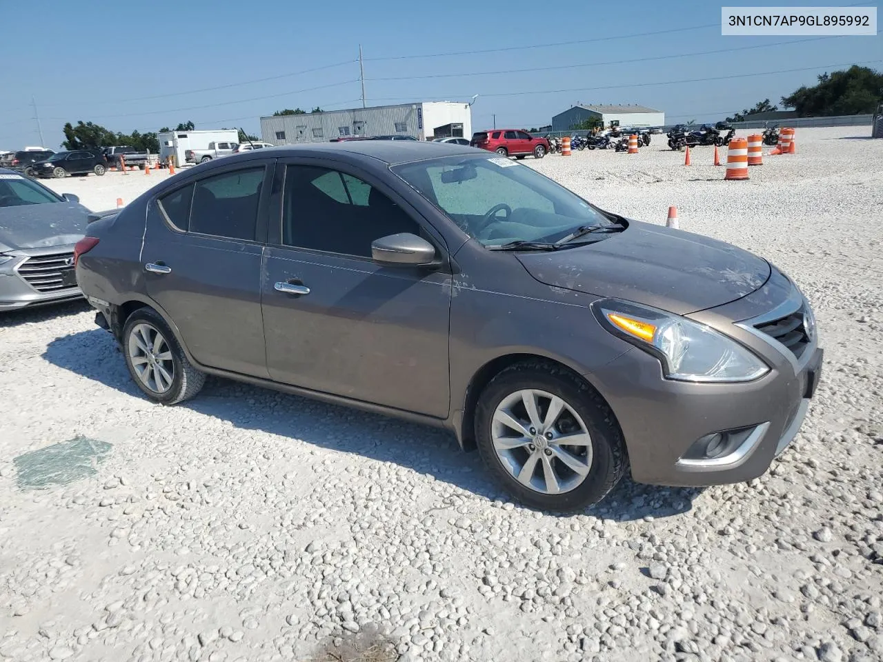 3N1CN7AP9GL895992 2016 Nissan Versa S