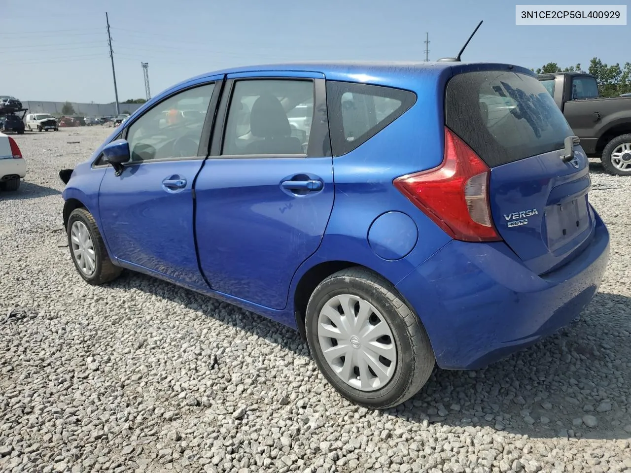 3N1CE2CP5GL400929 2016 Nissan Versa Note S