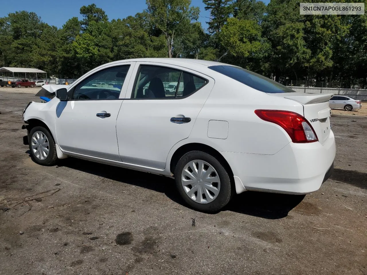 2016 Nissan Versa S VIN: 3N1CN7AP0GL861293 Lot: 68528574