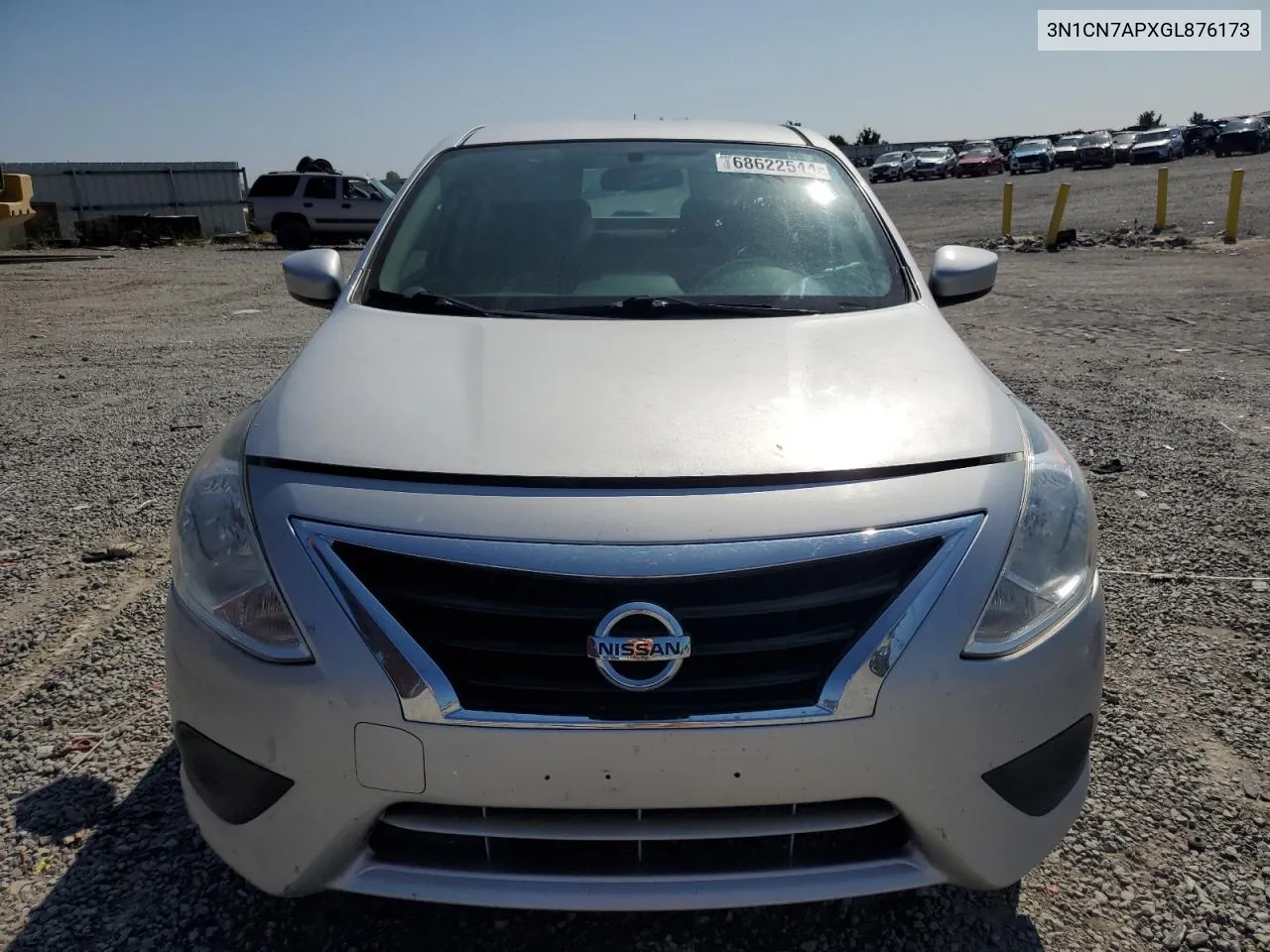 2016 Nissan Versa S VIN: 3N1CN7APXGL876173 Lot: 68622544