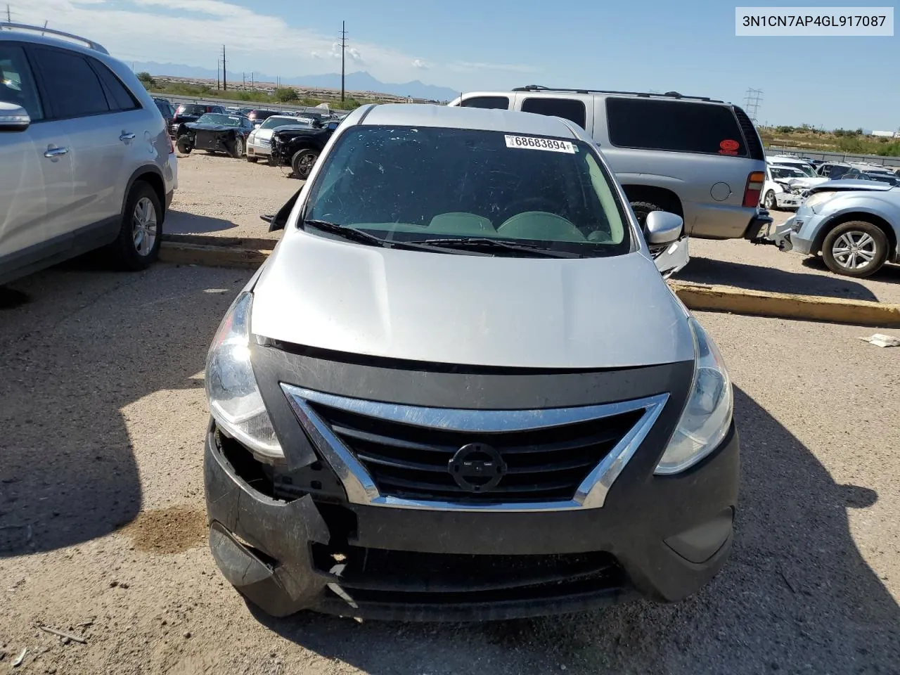 3N1CN7AP4GL917087 2016 Nissan Versa S