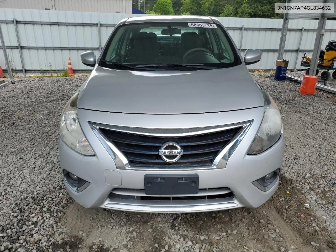 3N1CN7AP4GL834632 2016 Nissan Versa S