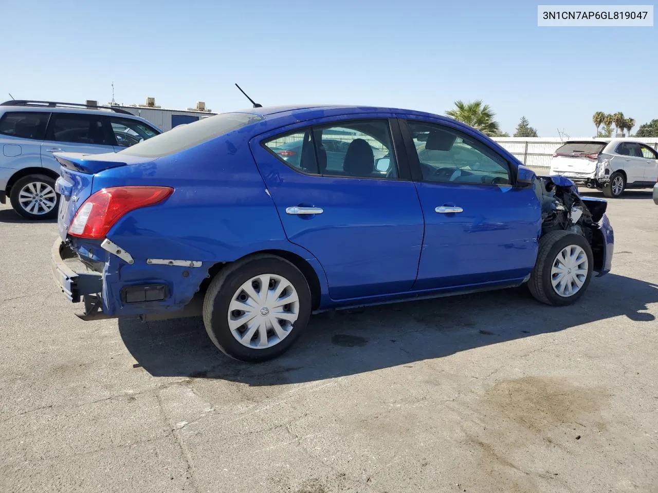 2016 Nissan Versa S VIN: 3N1CN7AP6GL819047 Lot: 69089834