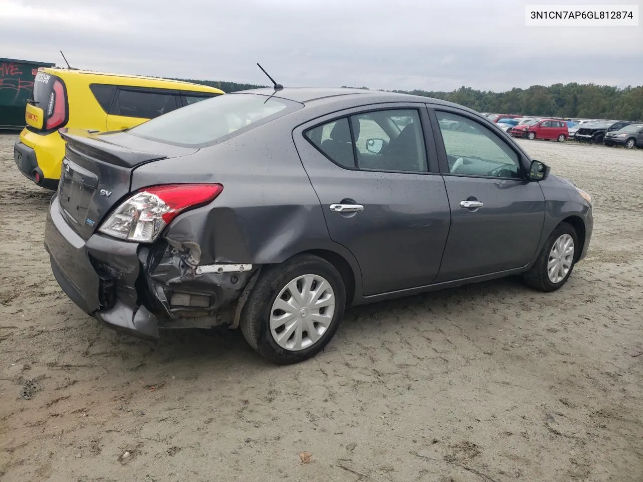 3N1CN7AP6GL812874 2016 Nissan Versa S