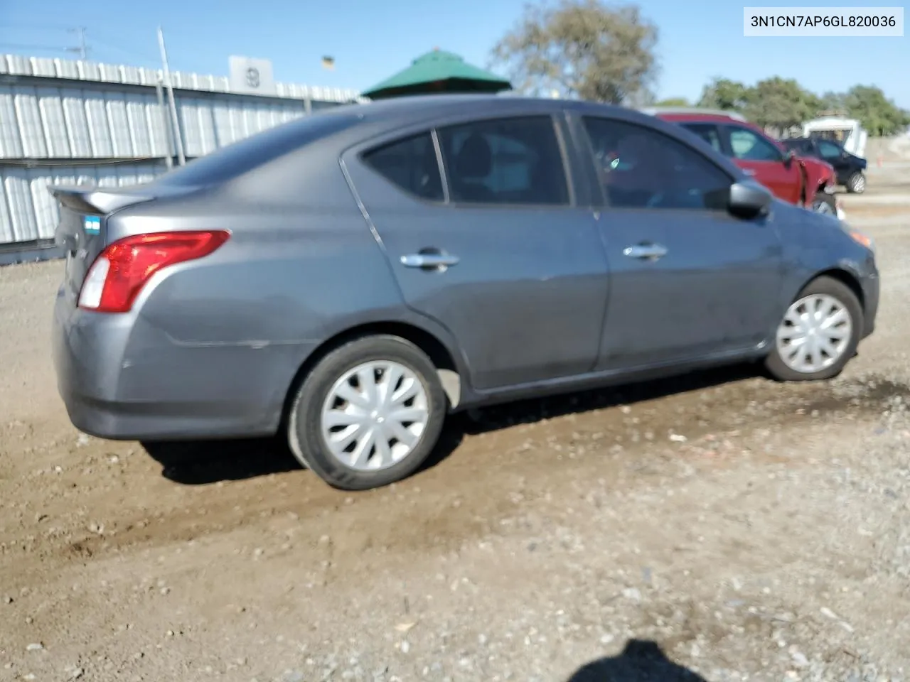 3N1CN7AP6GL820036 2016 Nissan Versa S