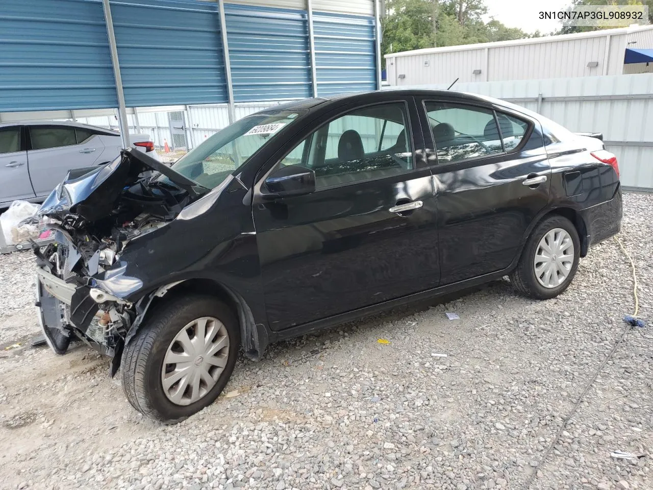 2016 Nissan Versa S VIN: 3N1CN7AP3GL908932 Lot: 69209884