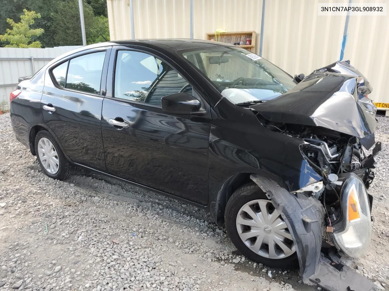 2016 Nissan Versa S VIN: 3N1CN7AP3GL908932 Lot: 69209884