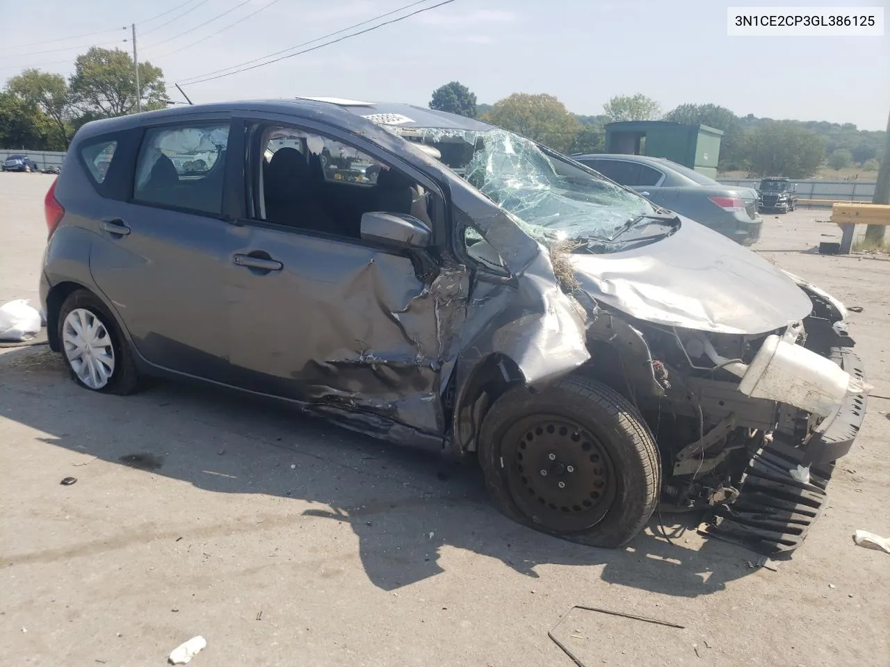 2016 Nissan Versa Note S VIN: 3N1CE2CP3GL386125 Lot: 69368894