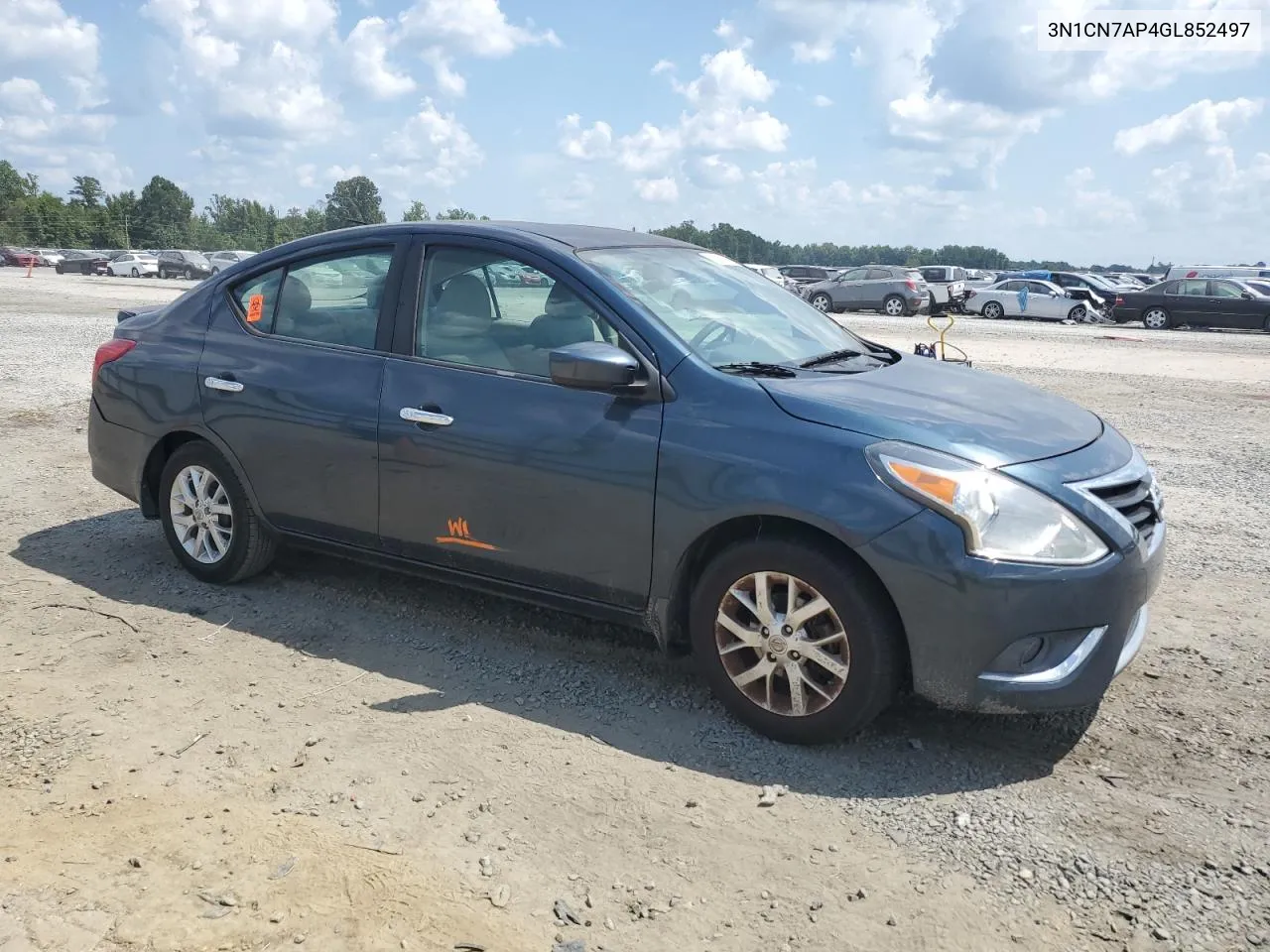 2016 Nissan Versa S VIN: 3N1CN7AP4GL852497 Lot: 69466194