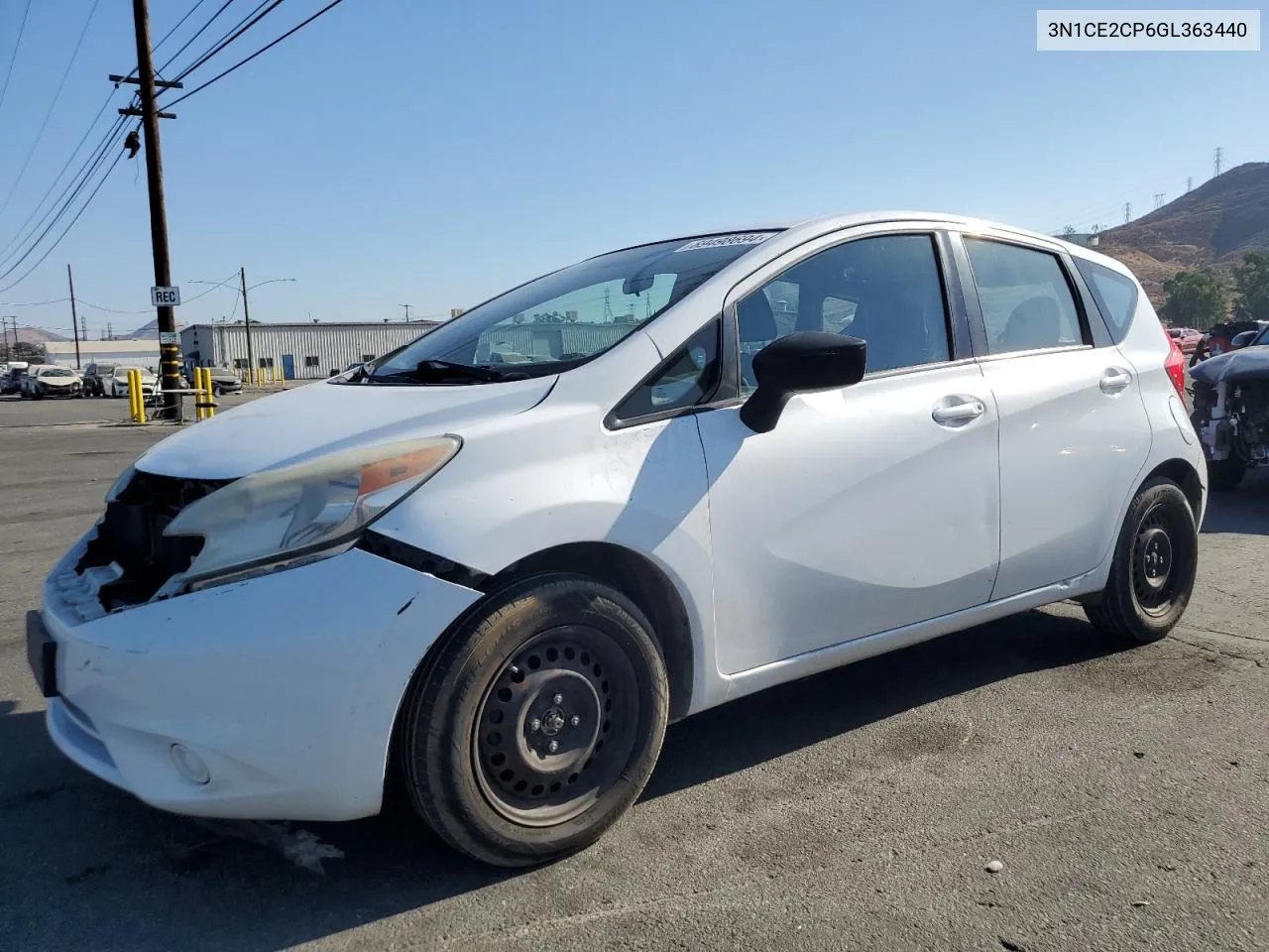 2016 Nissan Versa Note S VIN: 3N1CE2CP6GL363440 Lot: 69498694