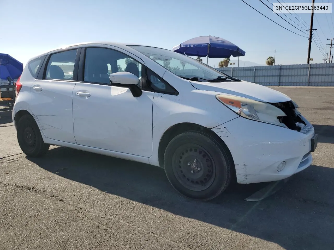 3N1CE2CP6GL363440 2016 Nissan Versa Note S