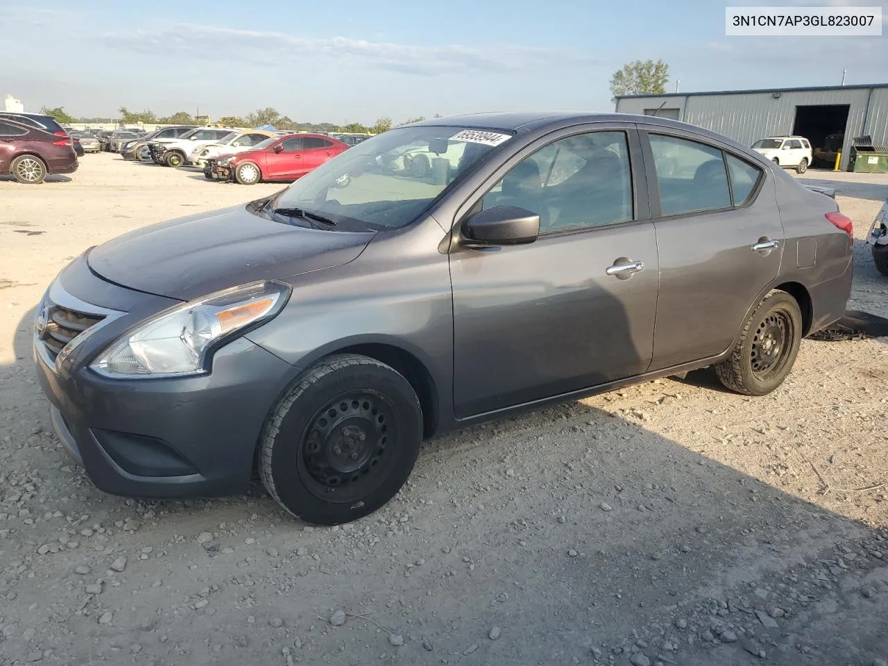 2016 Nissan Versa S VIN: 3N1CN7AP3GL823007 Lot: 69539944