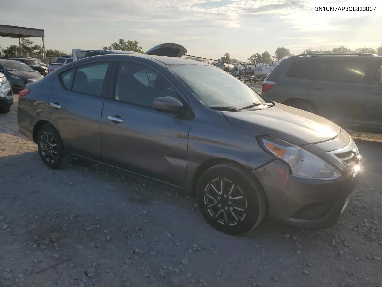 2016 Nissan Versa S VIN: 3N1CN7AP3GL823007 Lot: 69539944