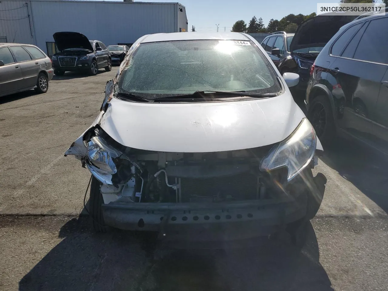 2016 Nissan Versa Note S VIN: 3N1CE2CP5GL362117 Lot: 69678844