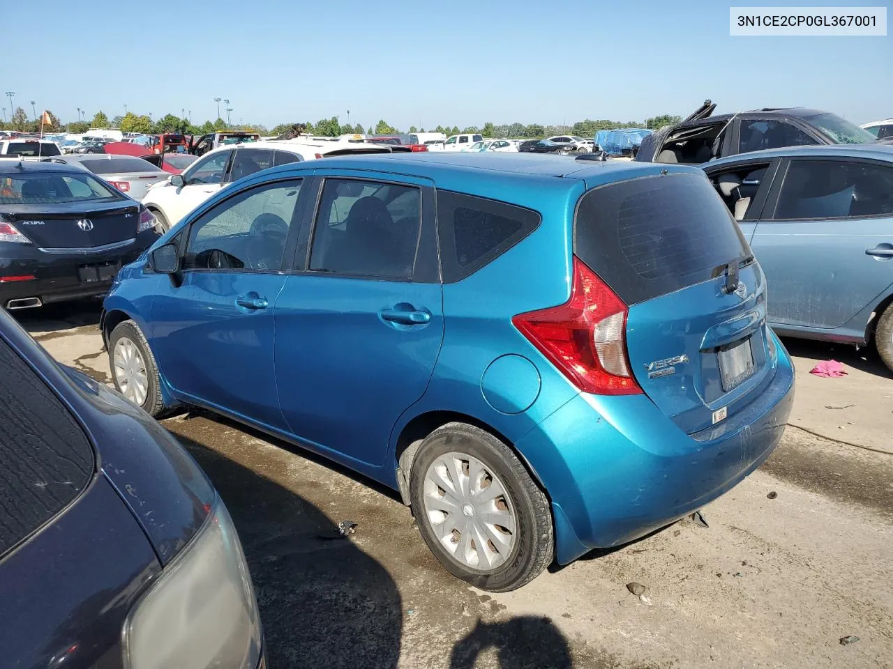 3N1CE2CP0GL367001 2016 Nissan Versa Note S