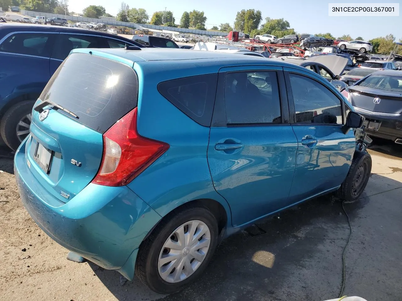 3N1CE2CP0GL367001 2016 Nissan Versa Note S