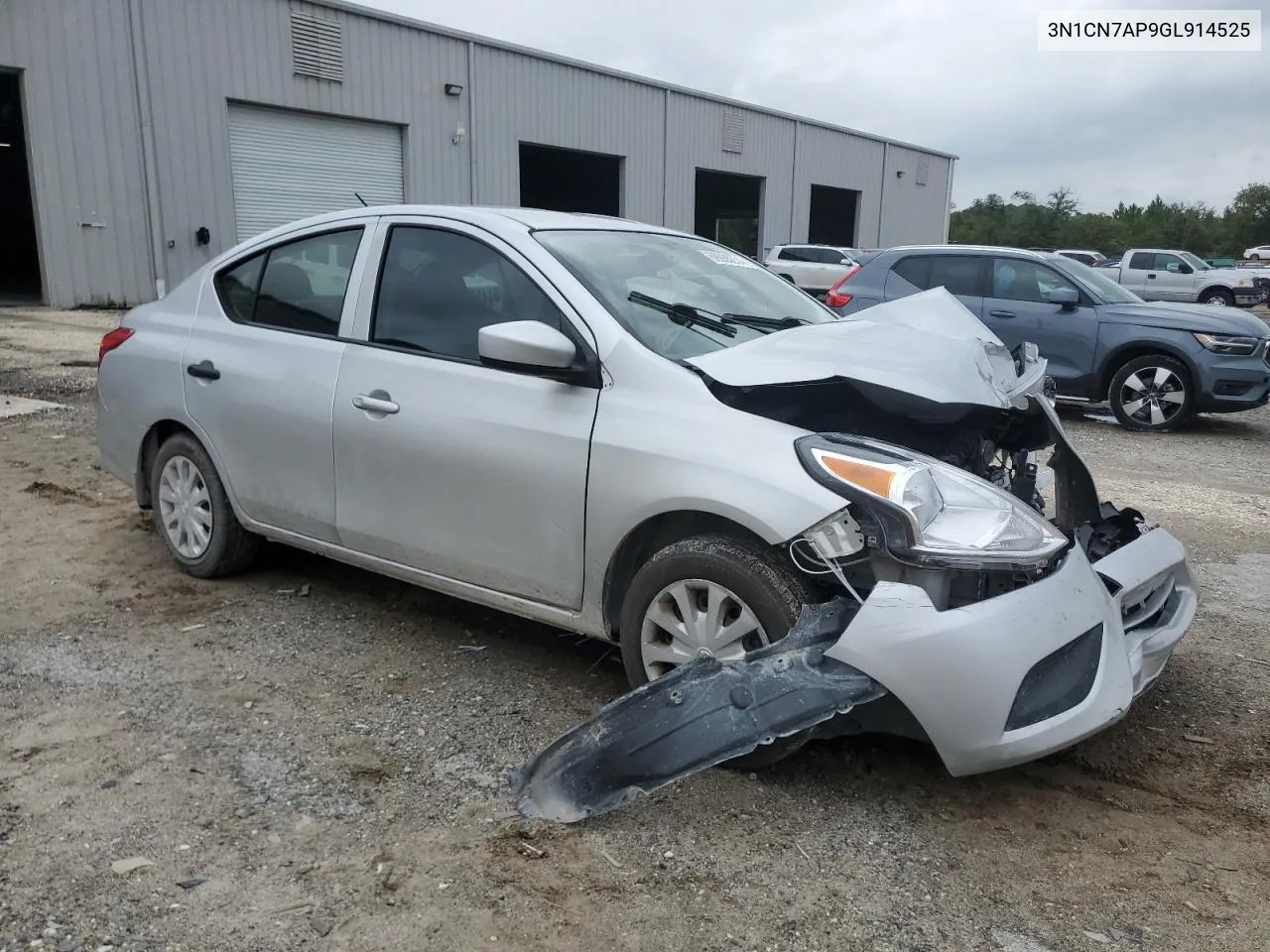 3N1CN7AP9GL914525 2016 Nissan Versa S