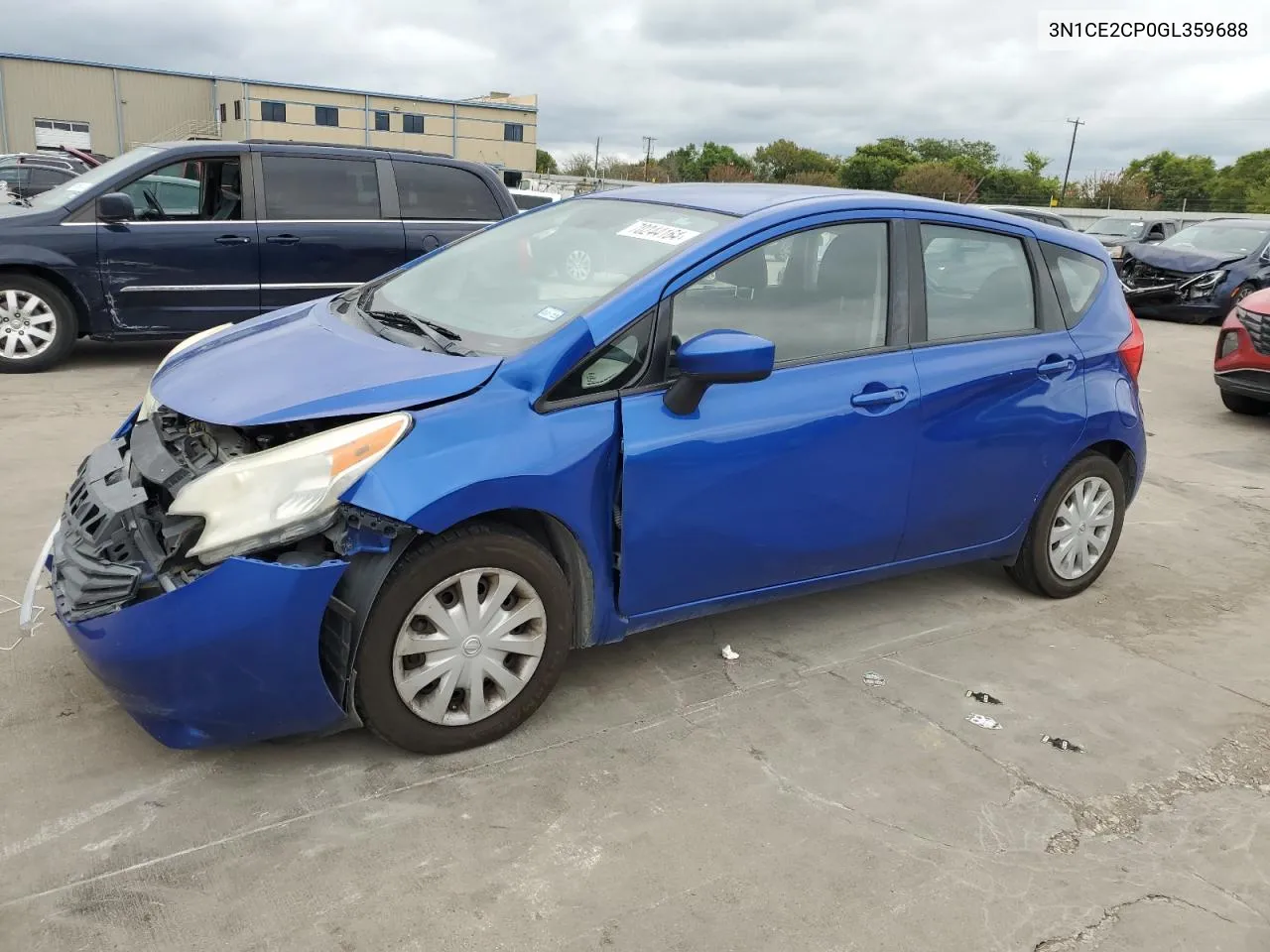 2016 Nissan Versa Note S VIN: 3N1CE2CP0GL359688 Lot: 70244164