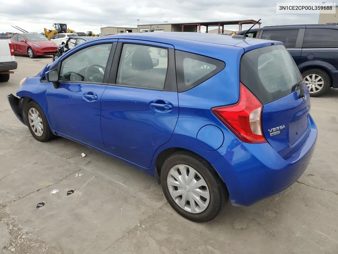 3N1CE2CP0GL359688 2016 Nissan Versa Note S