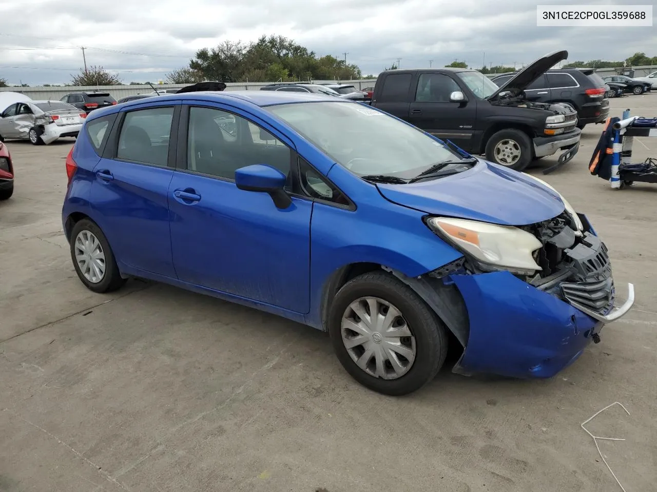 2016 Nissan Versa Note S VIN: 3N1CE2CP0GL359688 Lot: 70244164