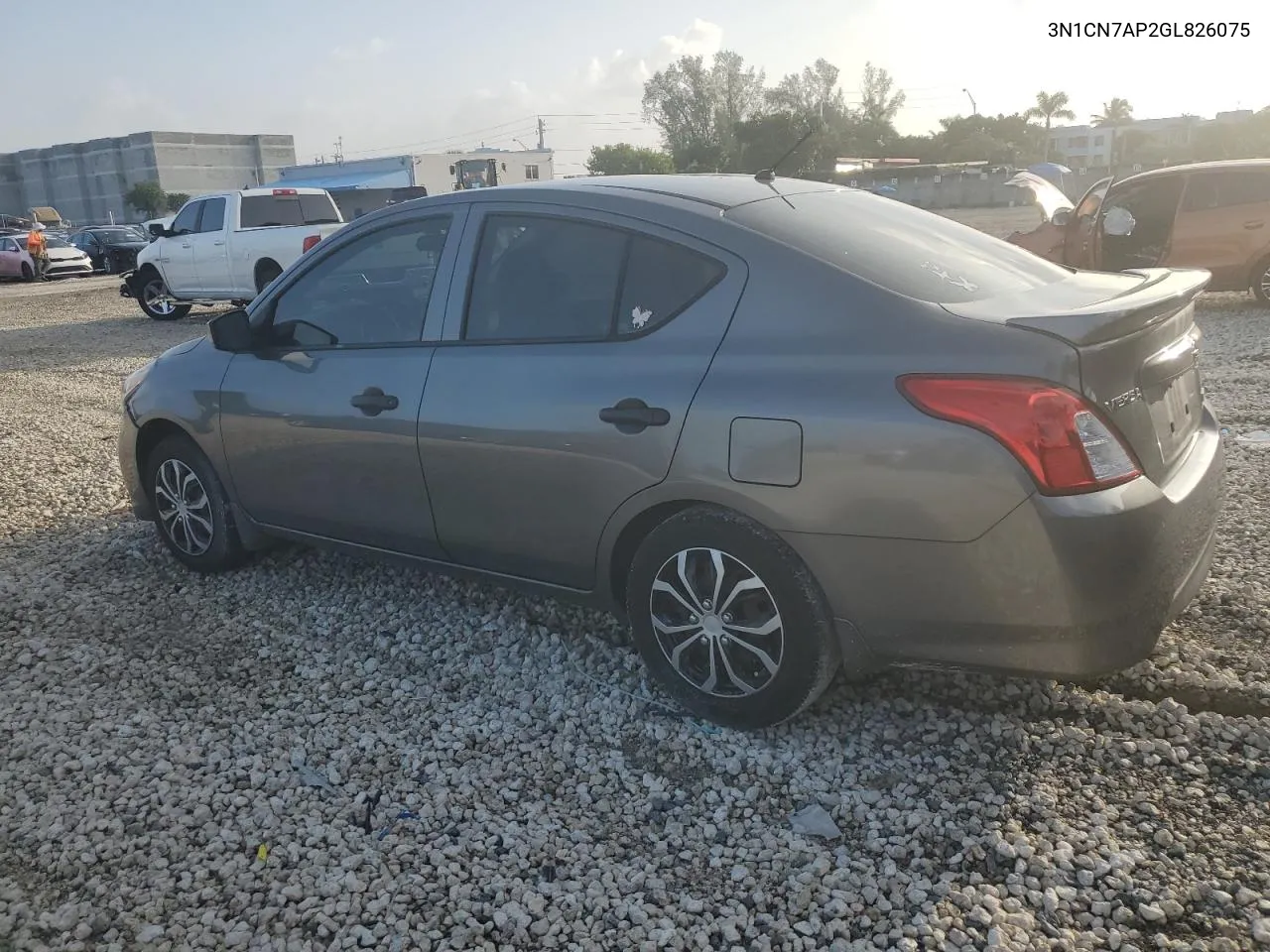 2016 Nissan Versa S VIN: 3N1CN7AP2GL826075 Lot: 70640933