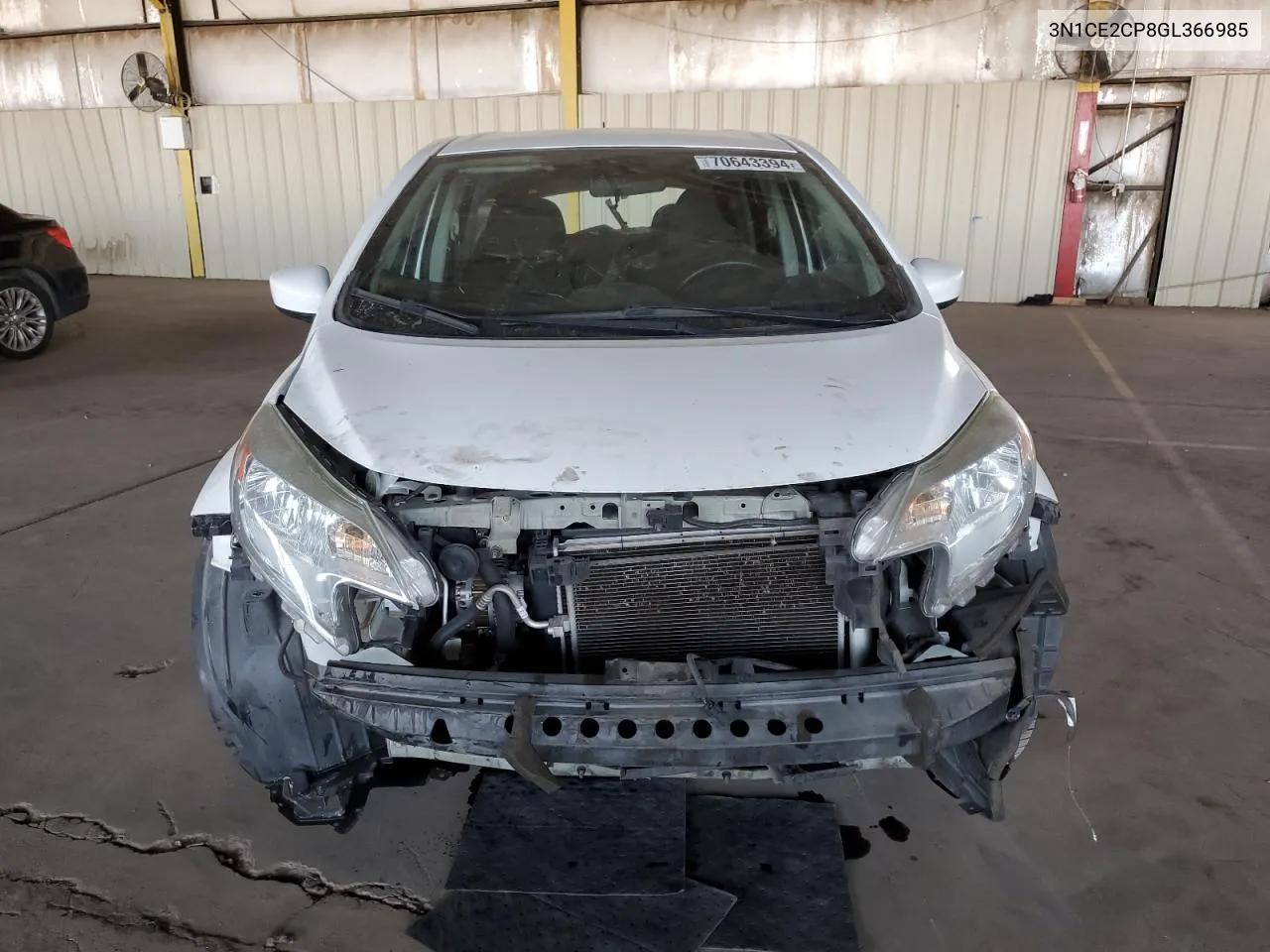 2016 Nissan Versa Note S VIN: 3N1CE2CP8GL366985 Lot: 70643394