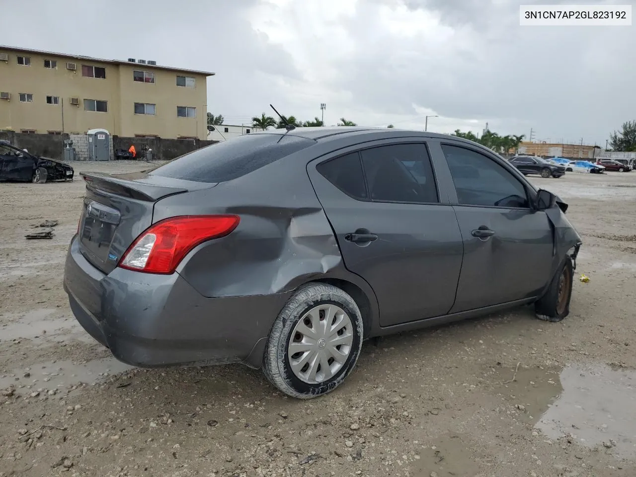 2016 Nissan Versa S VIN: 3N1CN7AP2GL823192 Lot: 70663864