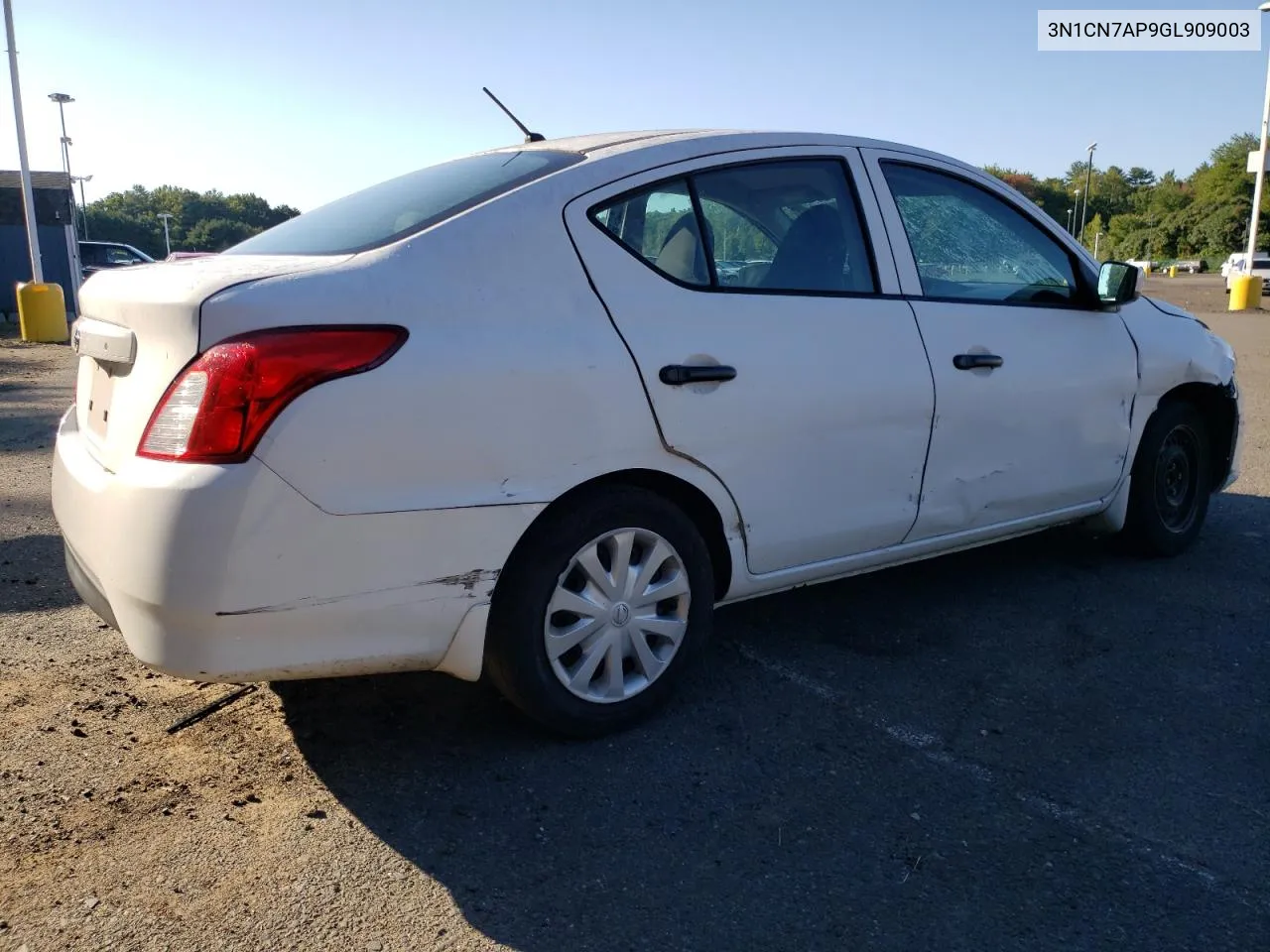 3N1CN7AP9GL909003 2016 Nissan Versa S