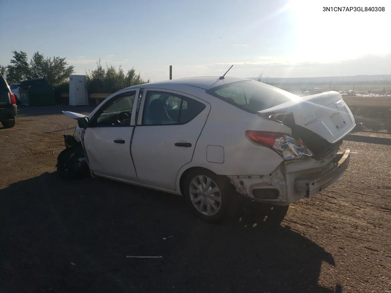 3N1CN7AP3GL840308 2016 Nissan Versa S