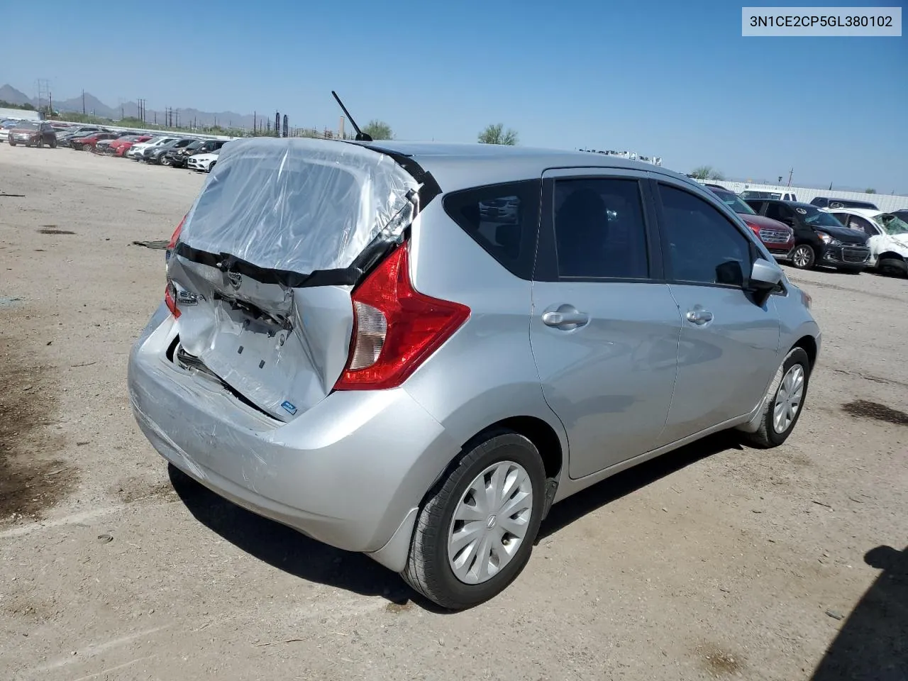 2016 Nissan Versa Note S VIN: 3N1CE2CP5GL380102 Lot: 70874964