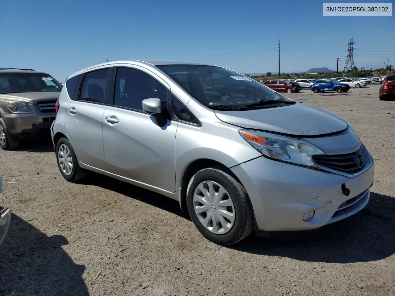 2016 Nissan Versa Note S VIN: 3N1CE2CP5GL380102 Lot: 70874964